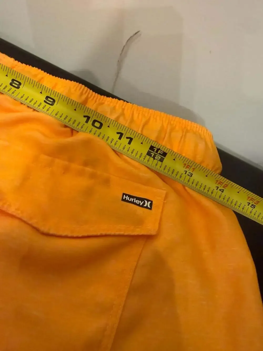 Hurley Boys Laser Orange Pull-On Swim Trunks